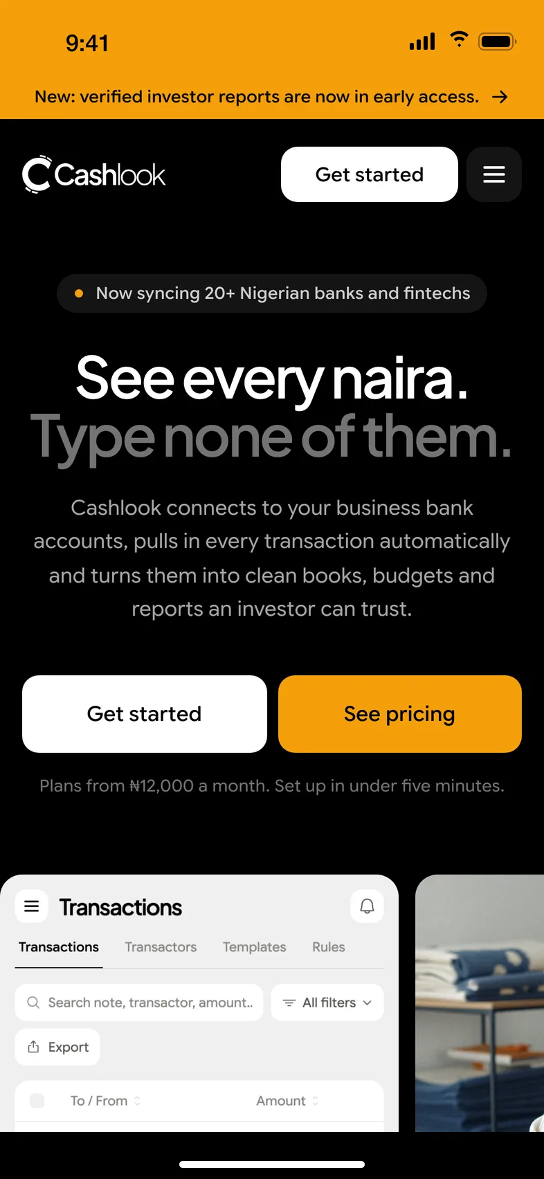 Cashlook: cashlook.co